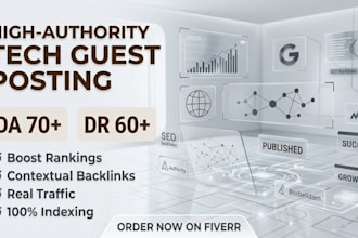 publish a technology guest post and tech backlinks