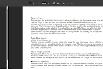 polish, structure, and finalize your story for manga, comics, books, or games