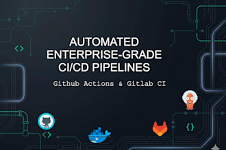 build a secure cicd pipeline using github actions or gitlab
