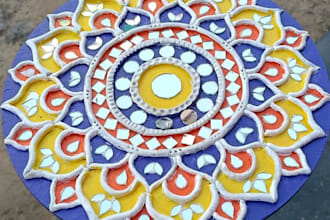 create beautiful handmade paintings for you