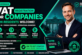 handle german vat registration, vat compliance and tax setup for amazon fba