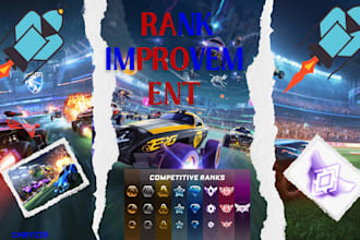 rocket league rank improvement  gameplay support