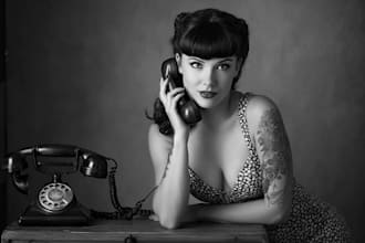 draw a pin up girl and pin up girl