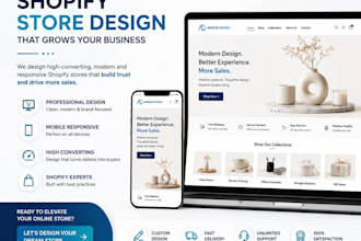 a professional shopify store that drives sales