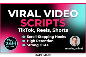 write viral tiktok, reels, and youtube shorts scripts