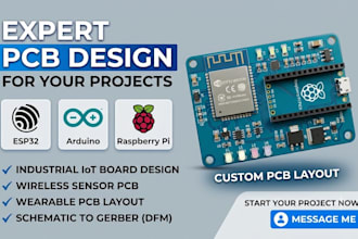 do esp32, raspberry pi and arduino pcb design layout