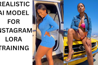 create realistic ai influencer ai model for instagram model ai influencer model