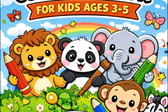 create children coloring book pages