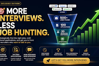 be your reverse recruiter and apply for targeted jobs