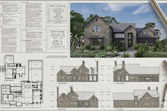 create architectural drawings for permit