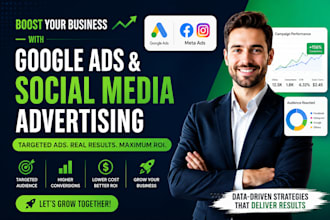 help you get leads and sales with google ads and social media marketing