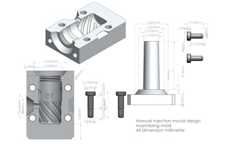 design injection mold, plastic product, dfm analysis, manufacture ready cad file