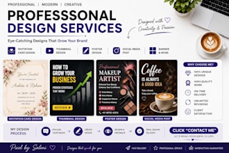 create professional social media graphics