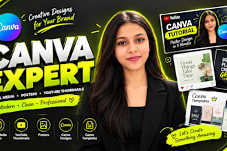 design expert canva templates for social media