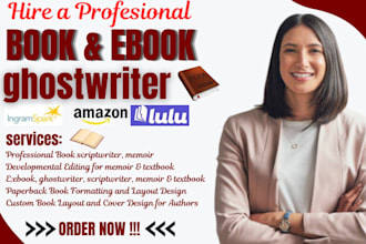 amazon kindle, romance ghostwriter, ebook ghostwriter, non fiction writer
