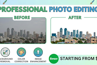 do professional photo editing and creative collage design