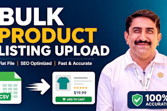do amazon bulk listing upload and optimization via flat file