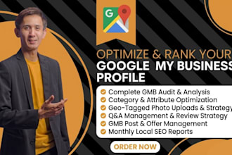 do gmb optimization to boost google maps ranking and optimize gmb for gmb seo