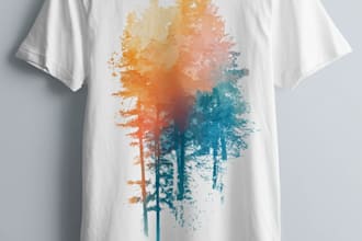 design custom t shirt design and graphic t shirt
