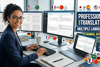 translate arabic to french and french to arabic manually