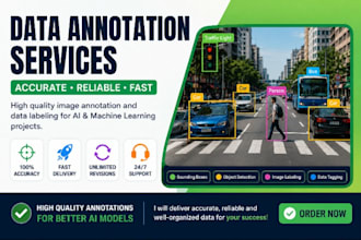 provide accurate data annotation and image labeling for ai