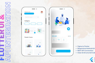 convert figma or xd design into responsive flutter app ui