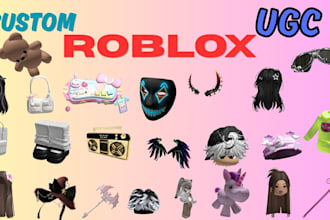 create custom roblox ugc hair and anime hairstyles