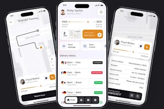 develop modern booking, transportation app ride sharing app fleet management app