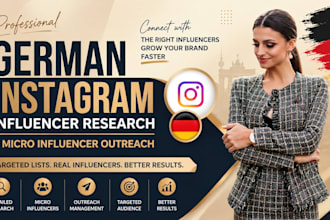research german influencer marketing, micro instagram influncer outreach manager