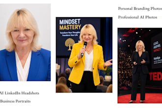 create professional ai personal branding photos