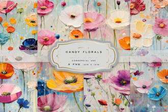 design textile print collections and seamless patterns