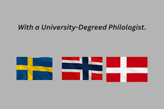 teach you swedish, norwegian, or danish