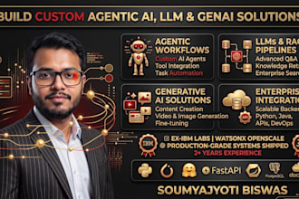 build end to end gen ai and agentic ai products
