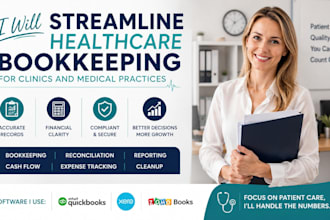 streamline healthcare bookkeeping for clinics and medical practices