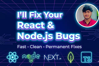 do error fixing for fullstack apps