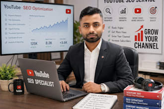 provide professional youtube SEO and video ranking service
