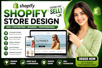 design shopify dropshipping store shopify website redesign and ecommerce store