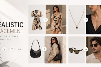 stunning ai fashion mockups of your clothing, items on model