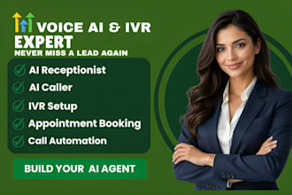 build ghl voice ai, ai caller, IVR, phone bot and automation
