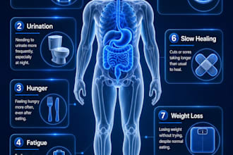 design premium medical infographic and health charts