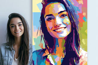 draw abstract painting art or color abstract art