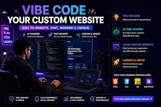 vibe code your custom website