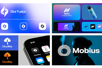 design a creative, modern, and minimalist logo