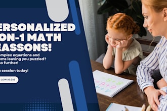 tutor you in mathematics and prepare you for exams