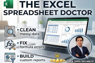 fix, clean, and organize your excel spreadsheets