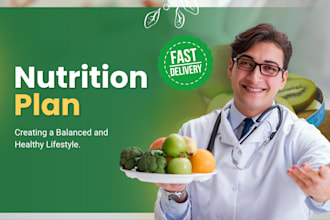 create a customized healthy eating diet plan for your goals