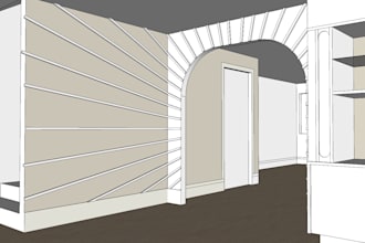 create sketchup models of interiors