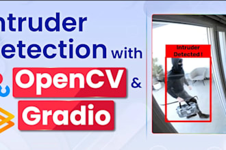 build smart intruder detection cctv surveillance system using opencv ai
