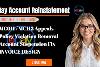 reinstate ebay account  ebay restriction appeal to mc011 and mc999 suspension