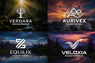 do modern minimalist and luxury logo design